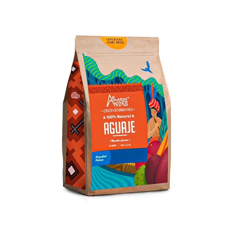 Aguaje Powder (150g -5.29oz) – Buy Superfruit Powder 100% Natural