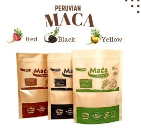 Maca Root Powder | 3 Bags of Maca: Red, Black and Yellow ( each bag contains 7.05 oz – 200 g)